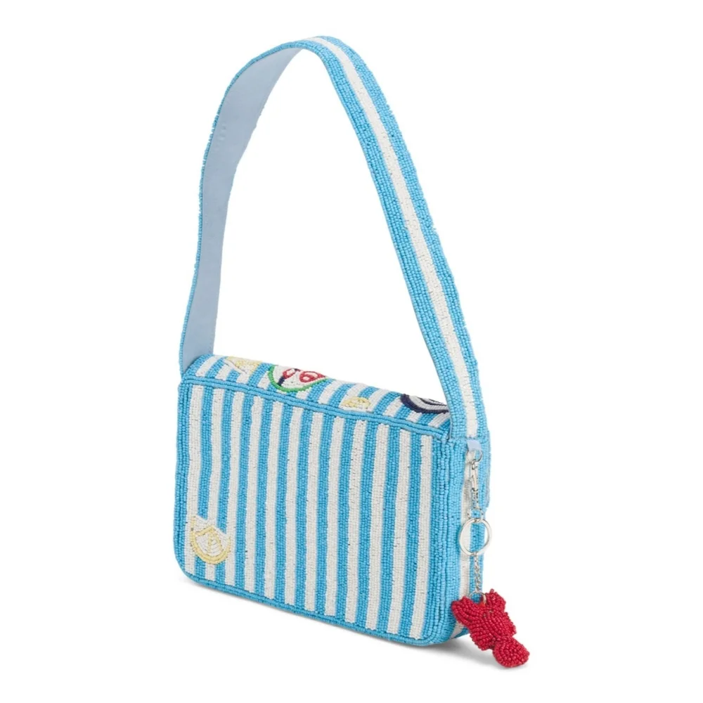 Viral Beaded Clutch Handbag